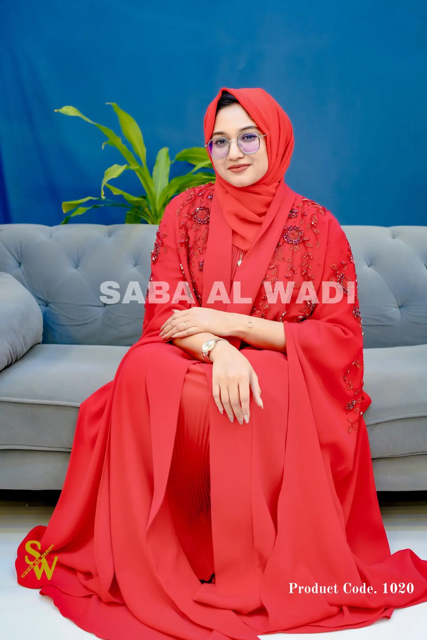 the Malika Barbie Craip Abaya: A Masterpiece in Our Dubai Abaya Collection image 4