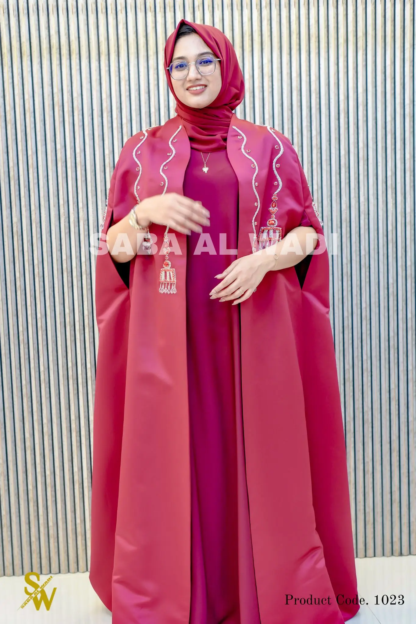 Abaya lasmat Almas in the Dubai Abaya Collection 2026 image 1