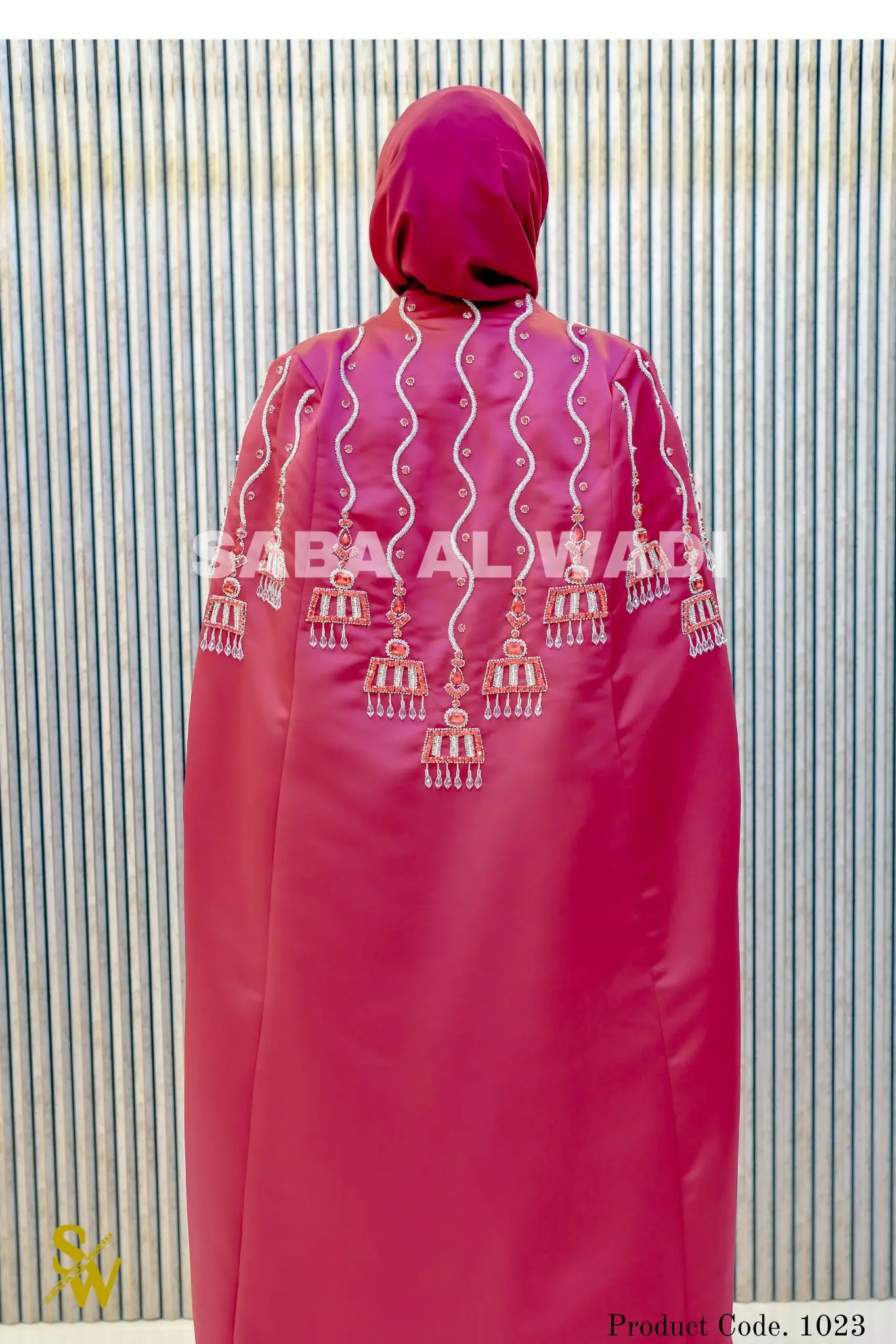 Abaya lasmat Almas in the Dubai Abaya Collection 2026 image 2