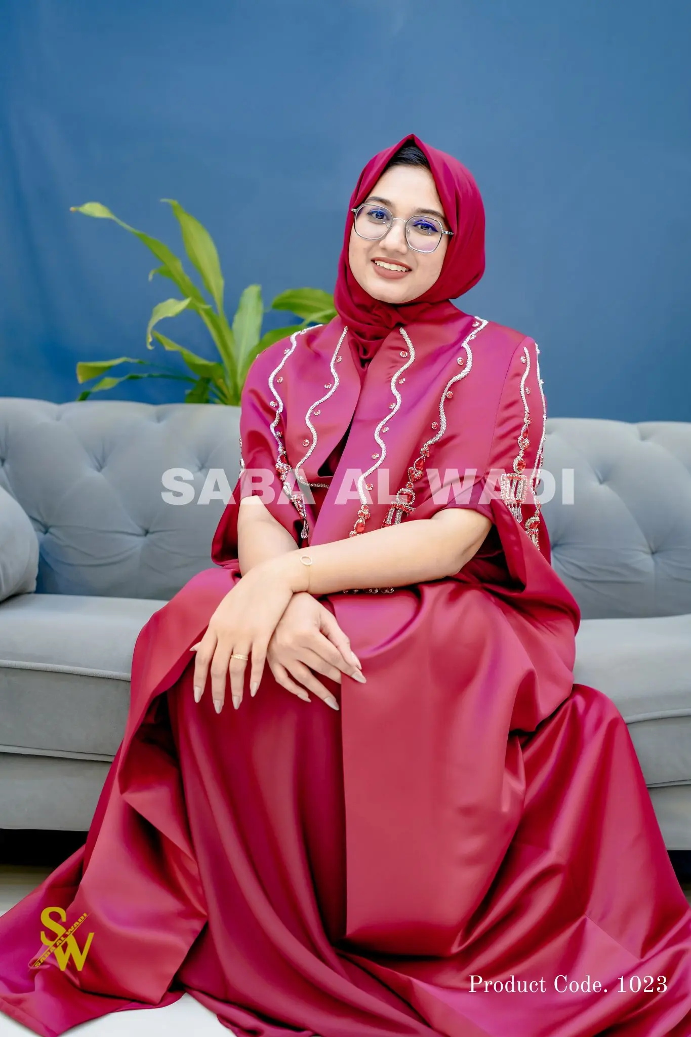 Abaya lasmat Almas in the Dubai Abaya Collection 2026 image 4