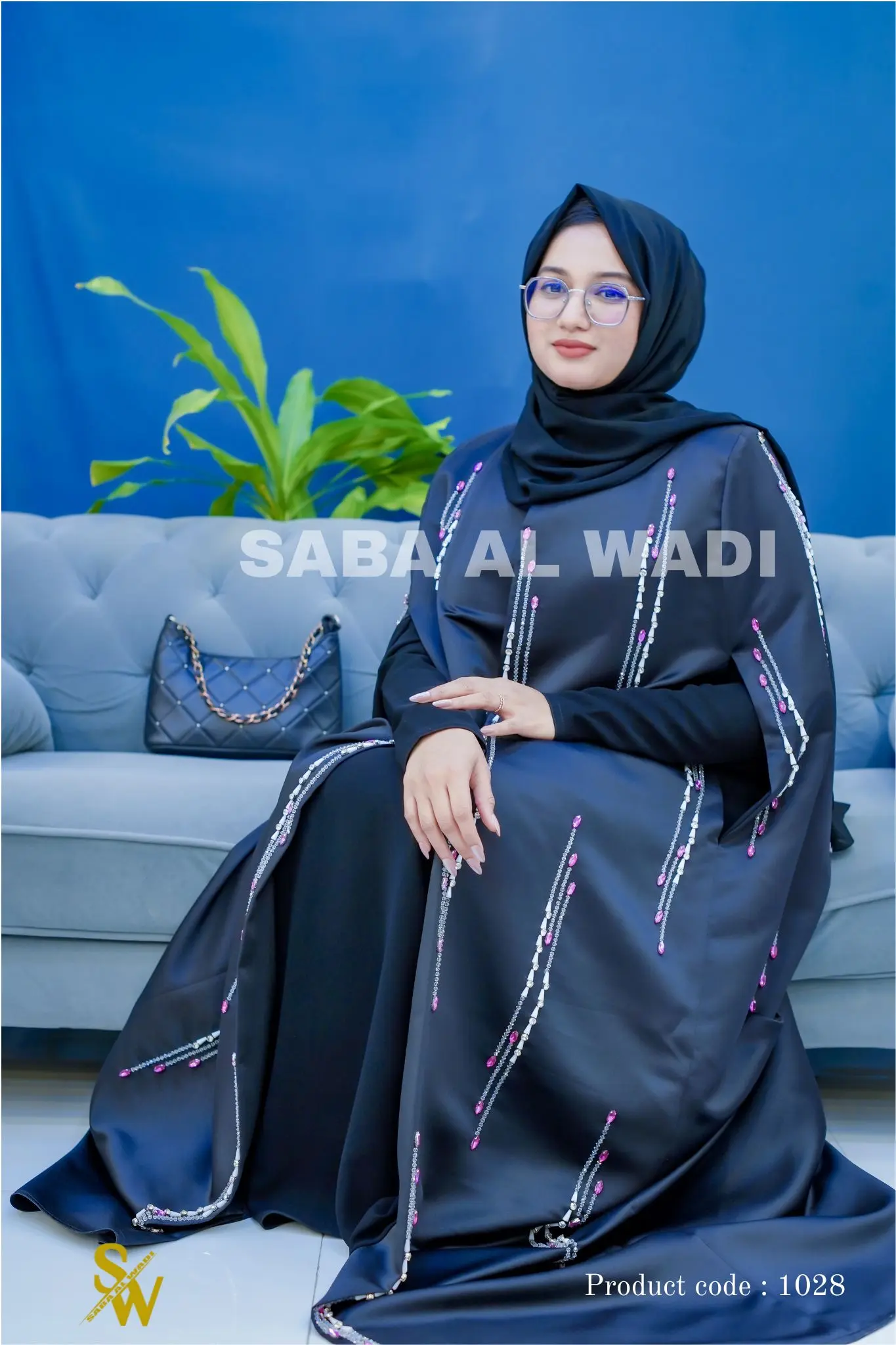 Malika flow Abaya in Our Dubai Abaya Collection 2026 image 1