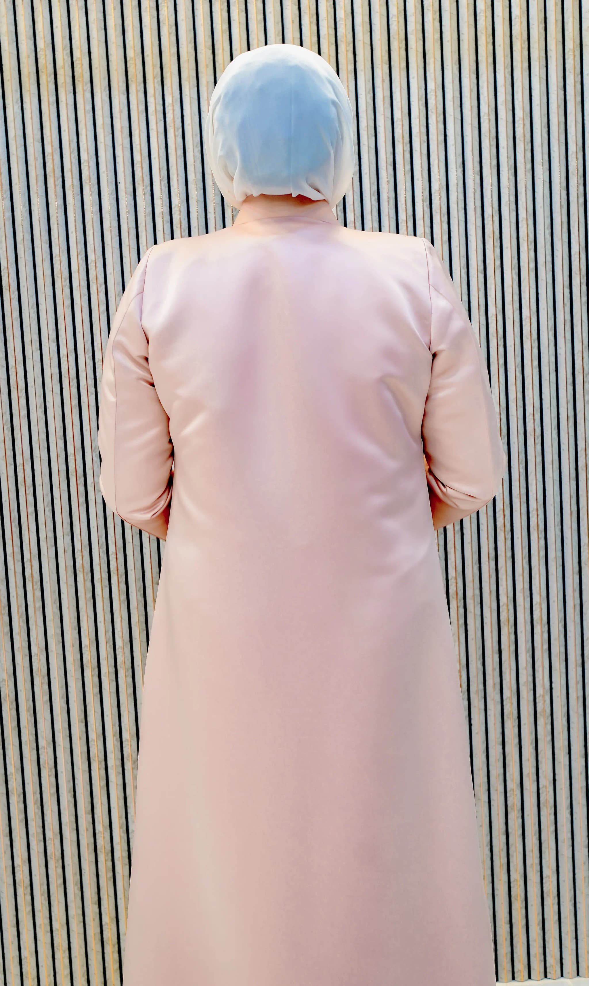 Batul Luxe Abaya: Bridal Beige | New Abaya Collection 2026 image 3