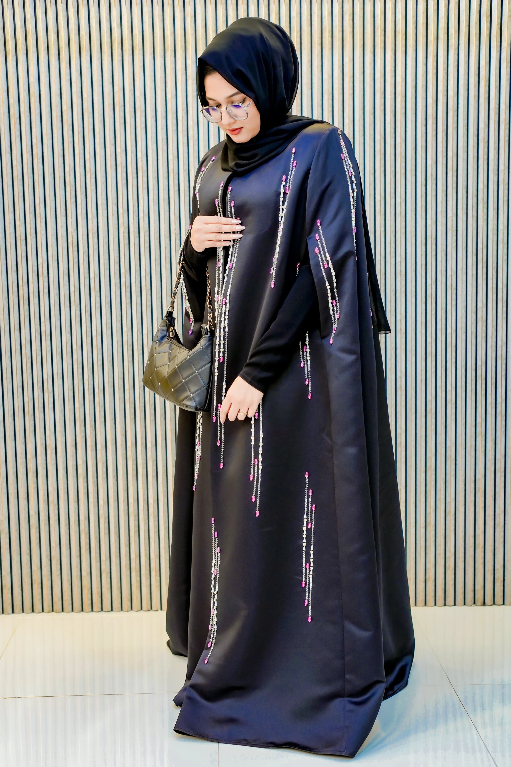 Malika flow Abaya in Our Dubai Abaya Collection 2026 image 3