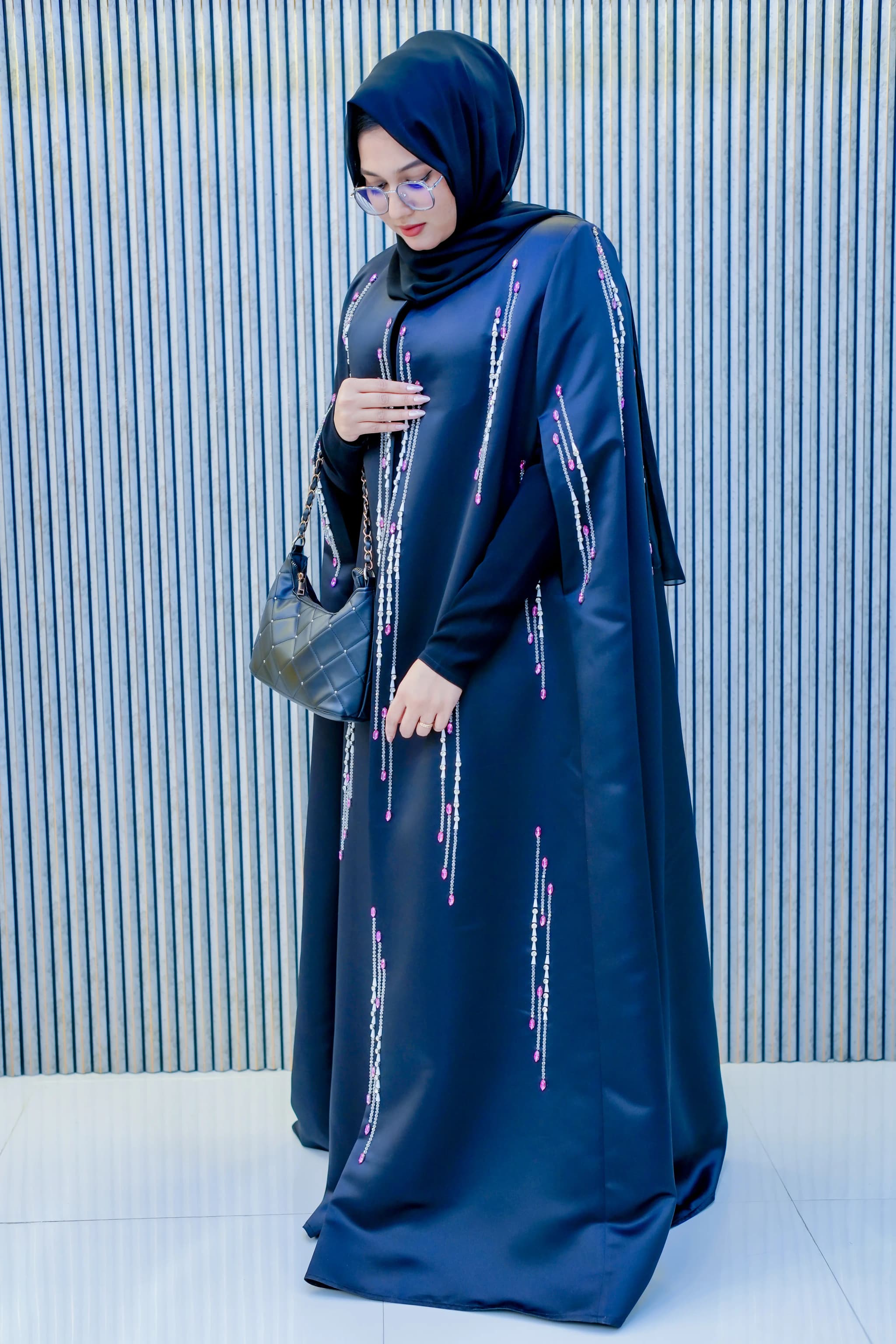 Malika flow Abaya in Our Dubai Abaya Collection 2026 image 4