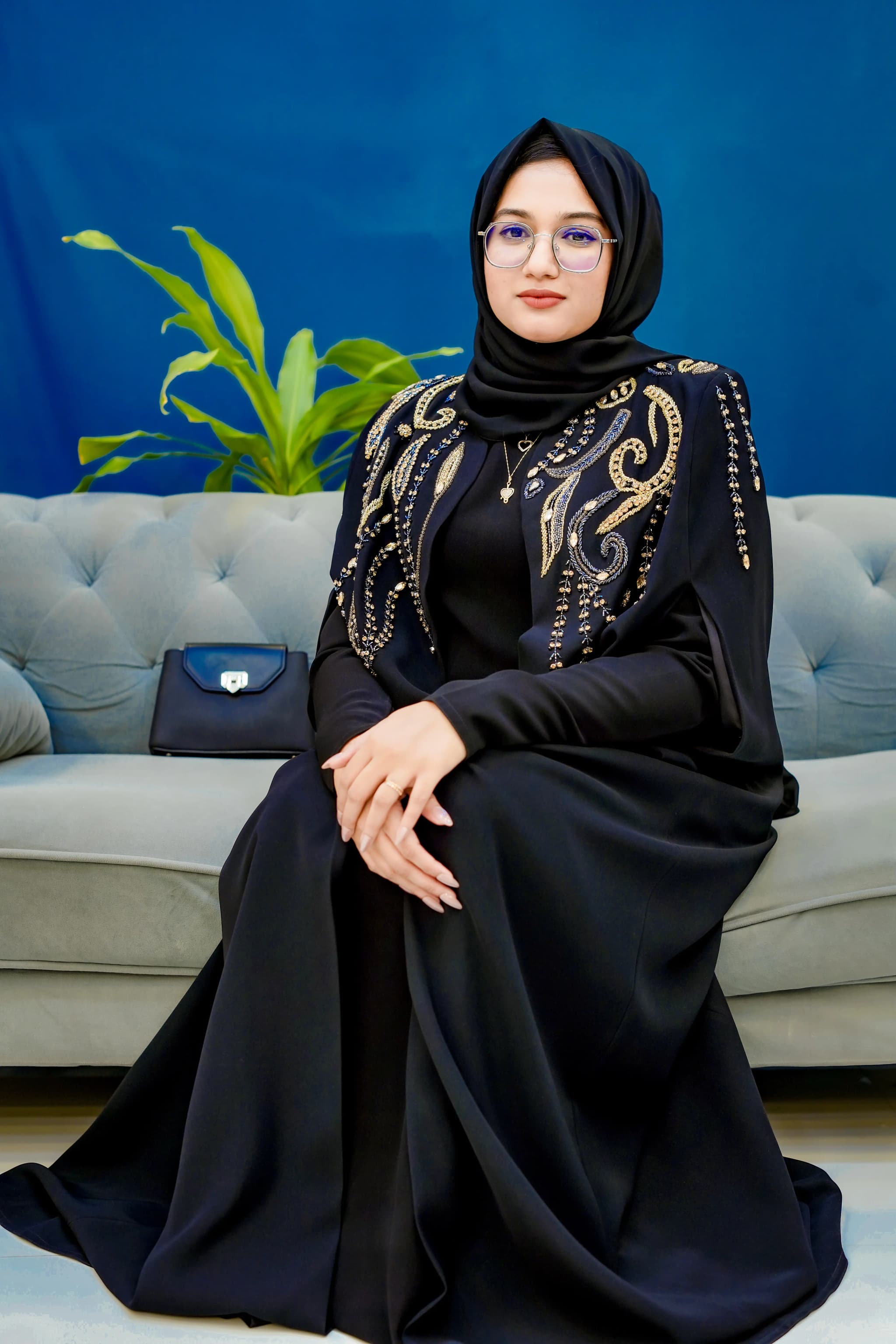 Elevate Your Modest Wardrobe with the Black Barbie Craip Abaya image 2