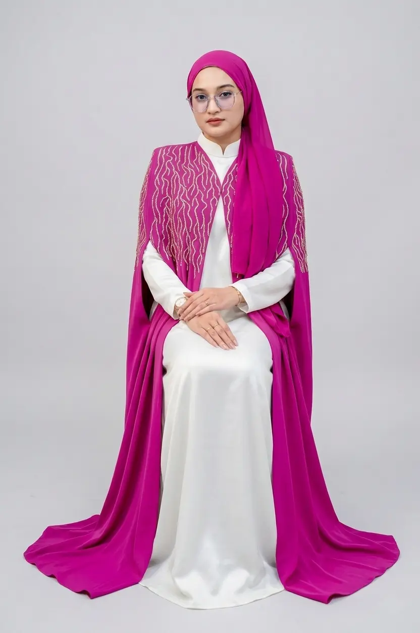 Experience the Ahlam Abaya at the Premier Abaya Shop in Abu Hali, Dubai image 2