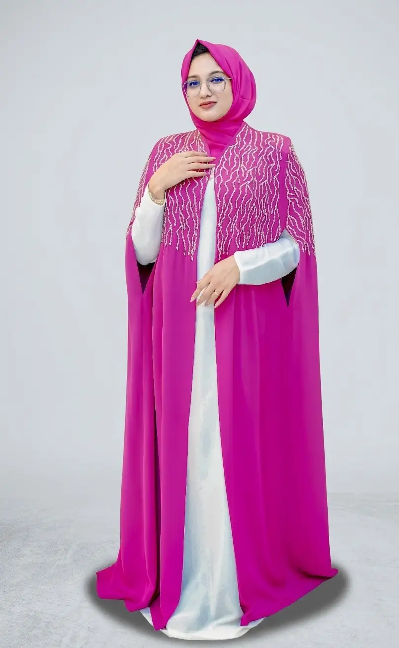 Experience the Ahlam Abaya at the Premier Abaya Shop in Abu Hali, Dubai image 1