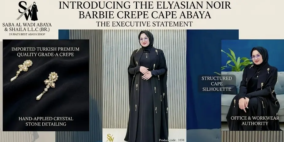 The Executive Statement: Sourcing the Elysian Noir Abaya in Dubai and the Best Wholesale Abaya in Dubai