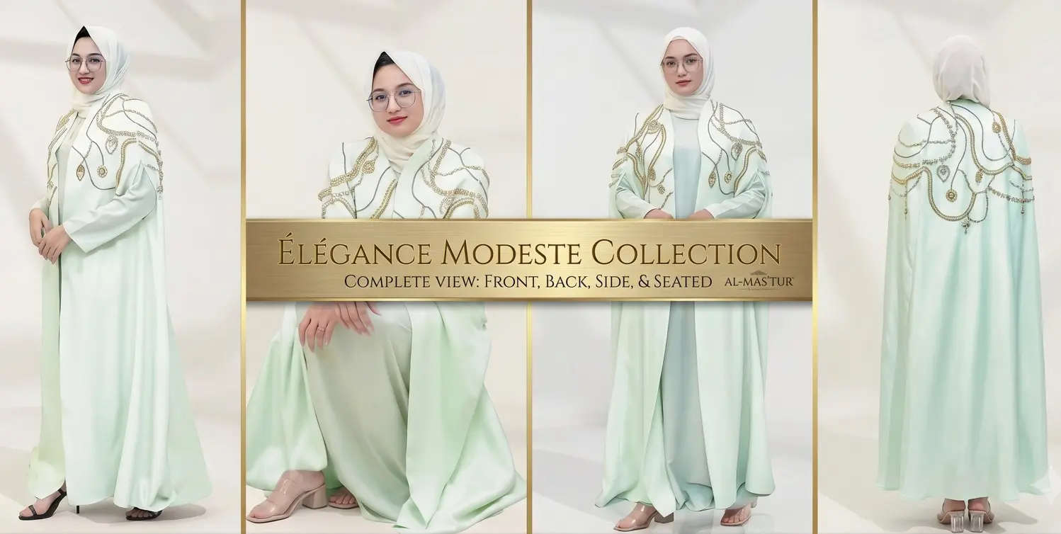 Unveiling the Naoumi Reeves Abaya: The Pinnacle of Islamic modest wear Dubai top 1